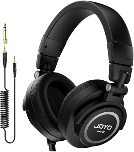 有線ヘッドフォン オーバーイヤー、スタジオモニター&ミキシングDJヘッドフォン Amazon.co.jp: Rumoon DJヘッドフォン オーバーイヤーヘッドホン